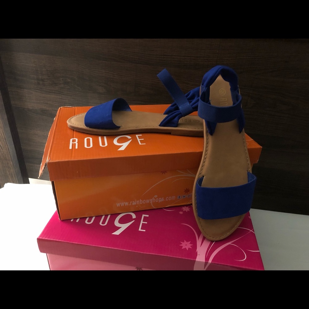 Cute Royal Blue Sandals